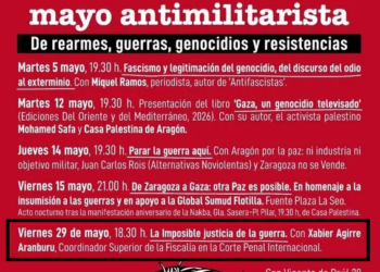 Este viernes, charla de Xabier Agirre, Coordinador Superior de la Fiscalía en la Corte Penal Internacional