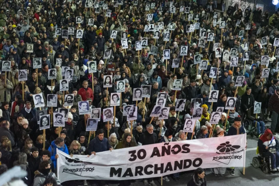 31ª Marcha del Silencio: uruguayos exigen justicia por desaparecidos de la dictadura
