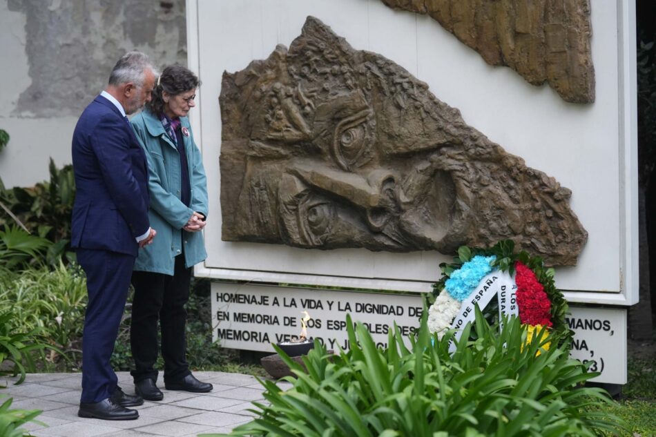 El Gobierno de España rinde homenaje en Buenos Aires a los 307 españoles desaparecidos en la dictadura argentina 1976-1983