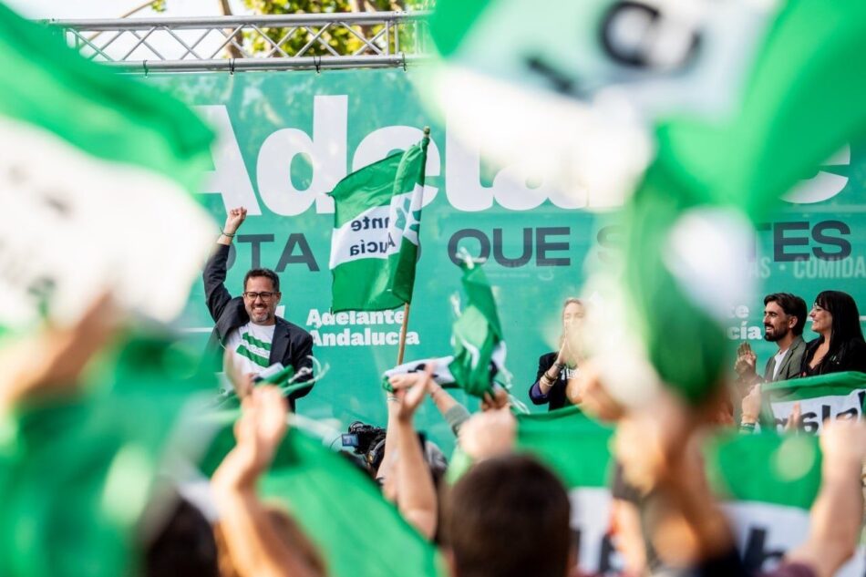 Adelante Andalucía cierra la campaña en una Alameda de Hércules