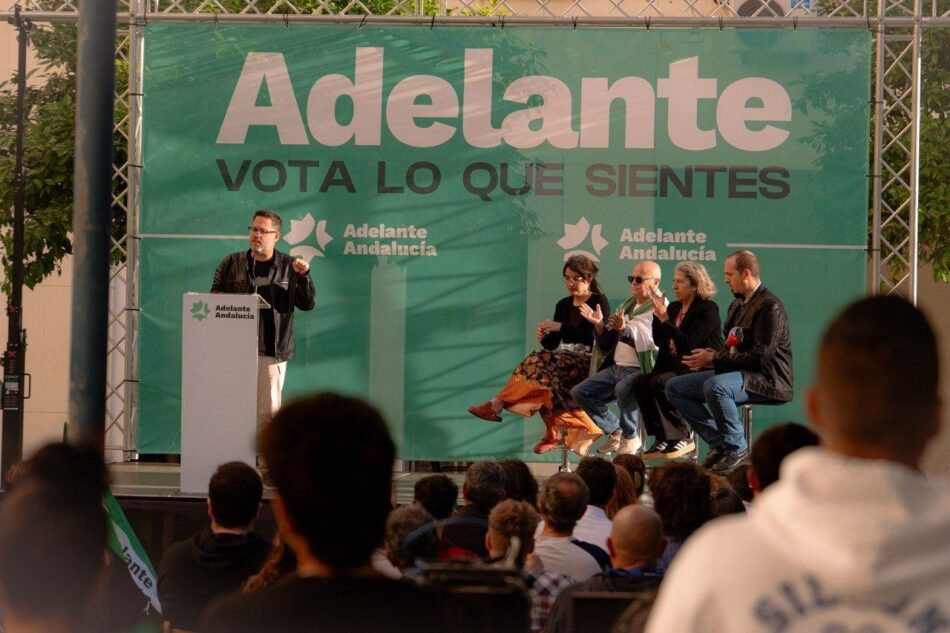 José Ignacio García asegura desde Huelva que este domingo no olvidará a todos los trabajadores y trabajadoras andaluces