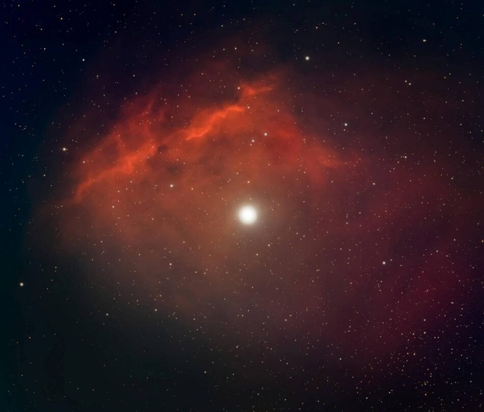 Así es cómo se forma el polvo cósmico de las estrellas gigantes rojas