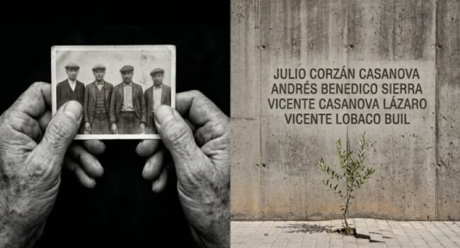 El muro del silencio en Cadrete: cuando un olivo y una placa son «demasiado» para la derecha