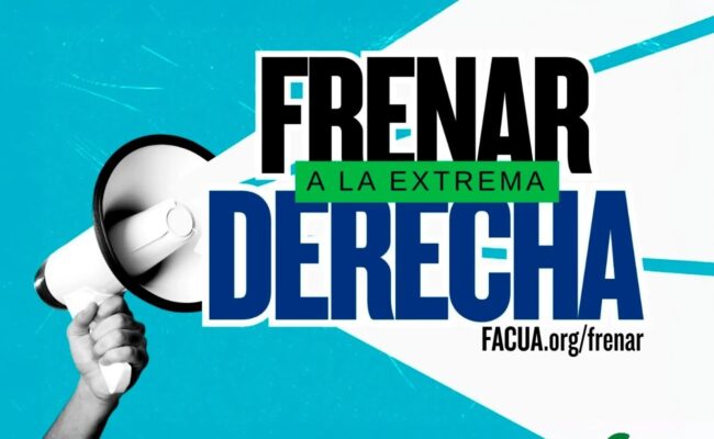 ‘Frenar a la extrema derecha’: FACUA emprende una iniciativa por grandes ciudades con figuras de la política, la cultura y el periodismo