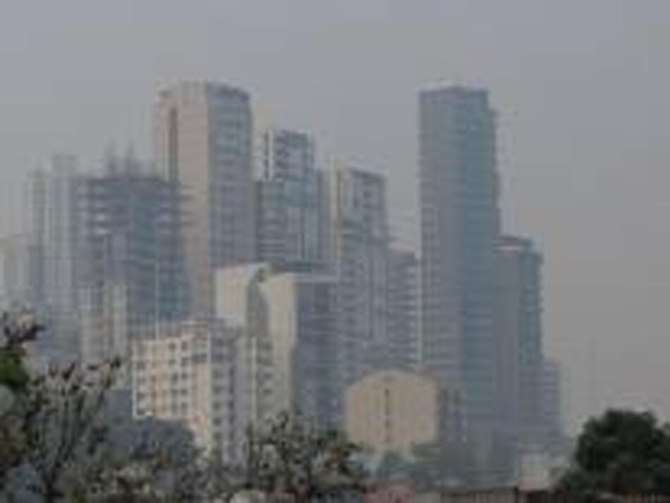 Continúa el episodio de alta contaminación ambiental en la capital de Honduras