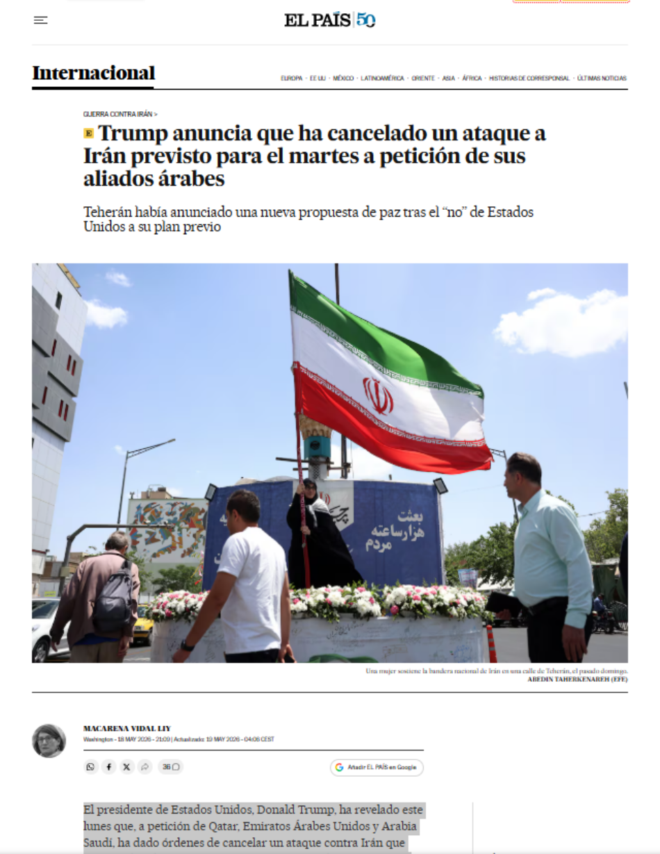 Palabra de Trump