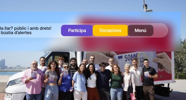 Pisarello: “Exigim invertir en habitatge per les veïnes de Barcelona els 50 milions d’euros destinats per Collboni a promoció turística”