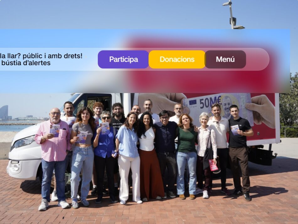 Pisarello: “Exigim invertir en habitatge per les veïnes de Barcelona els 50 milions d’euros destinats per Collboni a promoció turística”