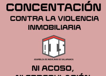 La Asamblea de Inquilinas de Salamanca denuncia públicamente la agresión sufrida por dos de sus militantes hace unos días