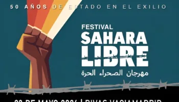 Presentación del Festival Sahara Libre, el 23 de mayo en Rivas-Vaciamadrid