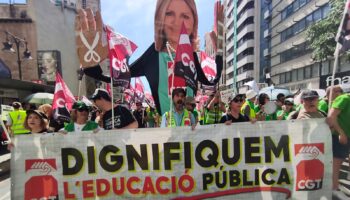 Inspección de trabajo obliga a la Conselleria de Educación a climatizar las aulas de 15 centros ante las denuncias de CGT