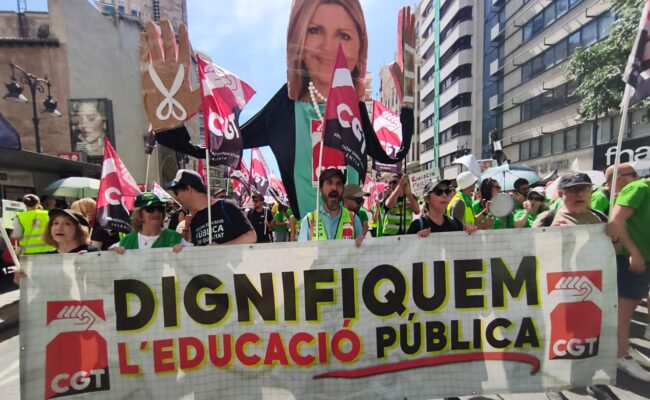 Inspección de trabajo obliga a la Conselleria de Educación a climatizar las aulas de 15 centros ante las denuncias de CGT