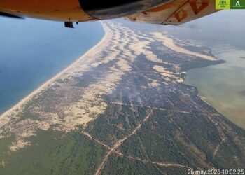 El fuego afecta a las dunas y corrales de Marismillas en Doñana, zonas de gran valor ecológico
