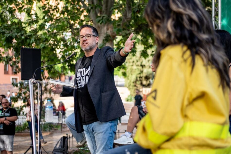 José Ignacio García (Adelante Andalucía): «Nos han condenado a elegir entre paro, precariedad o emigración y decimos»