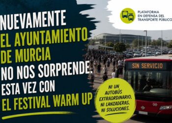 Murcia vuelve a quedarse sin solución de movilidad en el Warm Up: ni autobuses extra ni lanzaderas