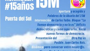 Asamblea  #15años15M en la Puerta del Sol (Madrid)