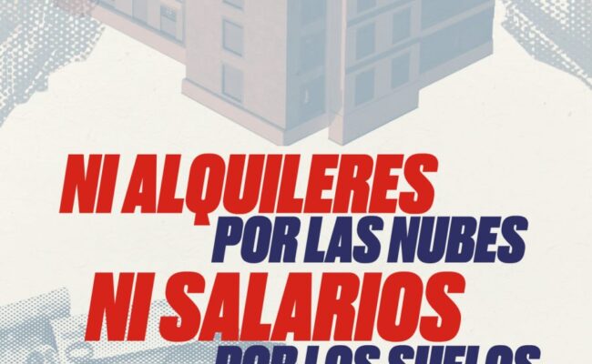 Siete nuevas ciudades se suman a la convocatoria de movilizaciones por la vivienda bajo el lema “Ni alquileres por las nubes, ni salarios por los suelos”: 30 de mayo y 6 de junio