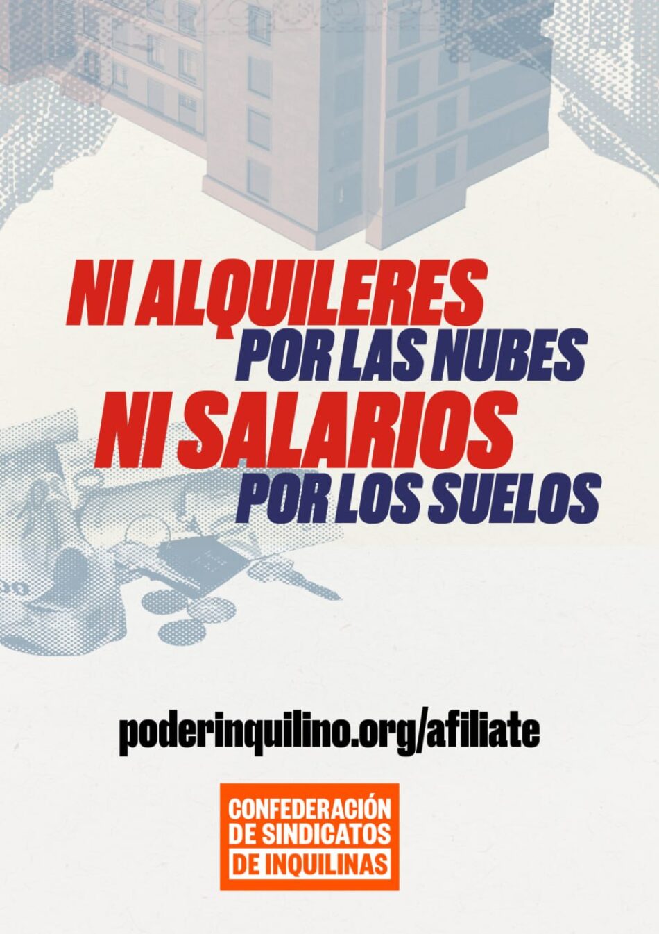 Siete nuevas ciudades se suman a la convocatoria de movilizaciones por la vivienda bajo el lema “Ni alquileres por las nubes, ni salarios por los suelos”: 30 de mayo y 6 de junio