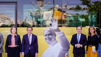 Sindicatos de la policía municipal de Madrid denuncian la falta de respuesta del Ayto. ante sus demandas laborales en el marco de la visita del Papa León XIV