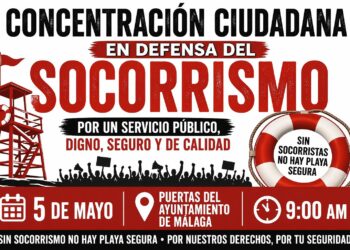 Los socorristas de las playas de Málaga comienzan su batalla por la dignidad profesional 