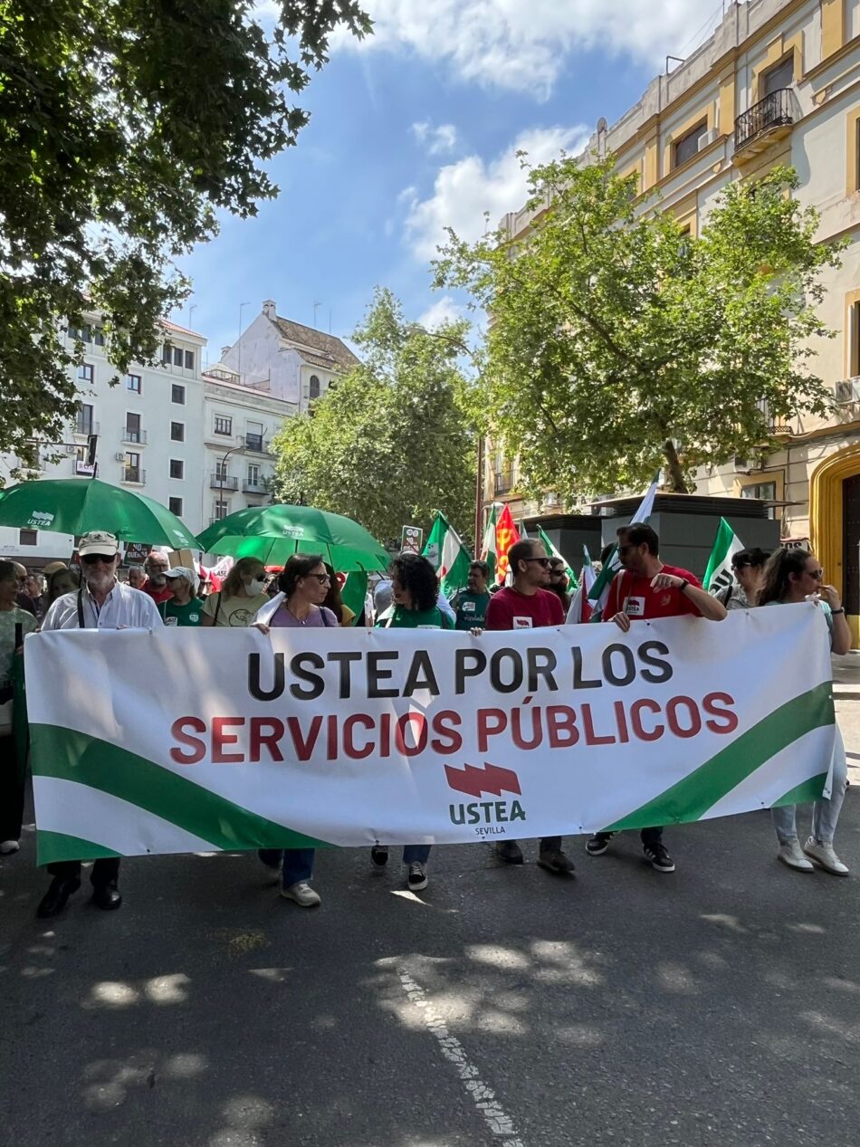 Movilizaciones en toda Andalucía el 9 de mayo bajo el lema “Salvemos lo público”