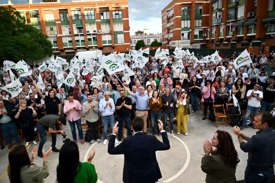 Maíllo insta a Juanma Moreno a decir «la verdad» sobre los cribados de cáncer durante su cierre de campaña