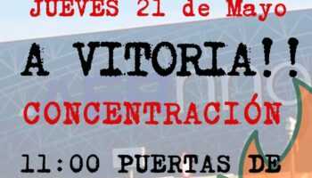 Trabajadores de Serra Soldadura (Barcelona) se concentraran ante la sede de Aernnova y del Parlamento Vasco