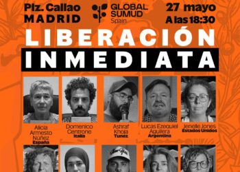 Convocan concentración urgente esta tarde en Callao (Madrid) para exigir la liberación de los activistas del convoy humanitario Global Sumud retenidos en Libia