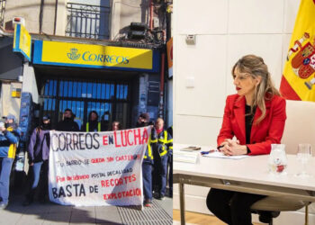 La Plataforma de Trabajadores/as a Jornada Parcial de Correos traslada a la Ministra de Trabajo la “grave precariedad estructural” que sufren miles de empleados/as de la empresa pública