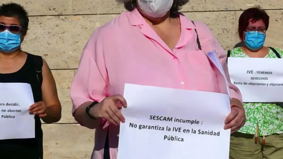 «La falta de planificación del SESCAM pone en riesgo el acceso al IVE (Interrupción Voluntaria del Embarazo)»