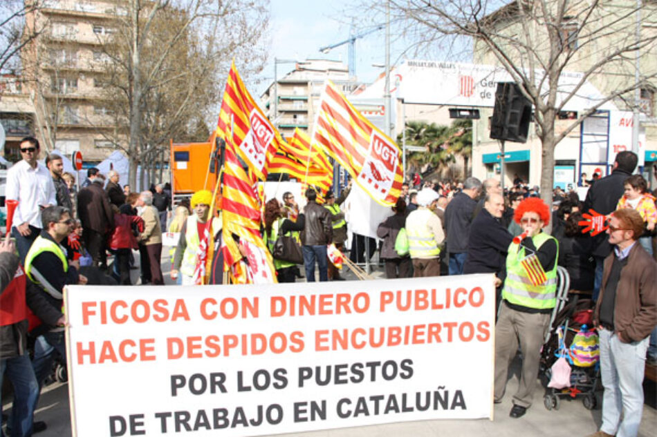 La plantilla de Ficosa comença una vaga per fer front a un ERO “inadmissible” que deixarà 113 persones al carrer