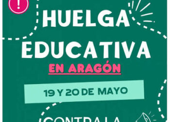 El PCE de Aragón llama a la huelga educativa el 19 y 20 de mayo
