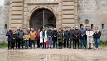 Geroa Bai reivindica en el Fuerte de San Cristobal el compromiso con la memoria y el reconocimiento a las víctimas del franquismo