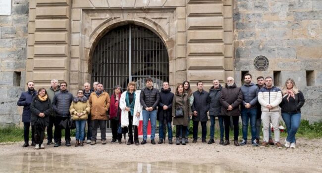 Geroa Bai reivindica en el Fuerte de San Cristobal el compromiso con la memoria y el reconocimiento a las víctimas del franquismo