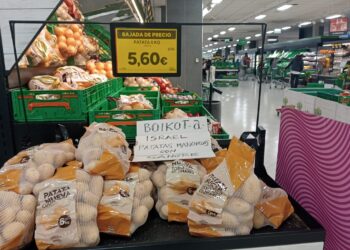 Cientos de colectivos sociales exigen a Mercadona el fin de la venta de productos de Israel