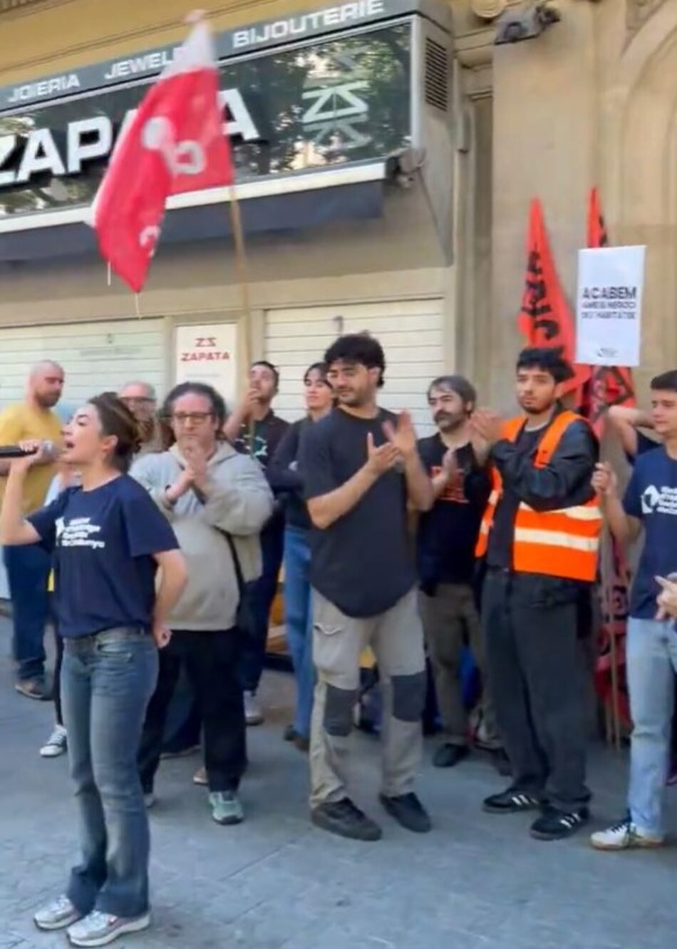​Se aplaza el desahucio de Olalla, con el que NAD quería hacer más colivings