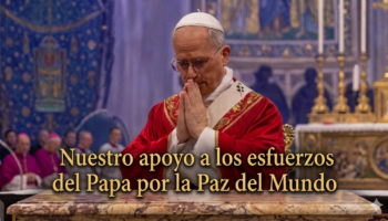 Declaración: Nuestro apoyo a los esfuerzos del Papa por la Paz del Mundo