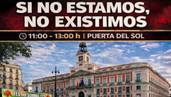 Clasificación C1, dignificación salarial y respeto profesional: Los TES del SUMMA 112 llevan sus reivindicaciones a la Puerta del Sol