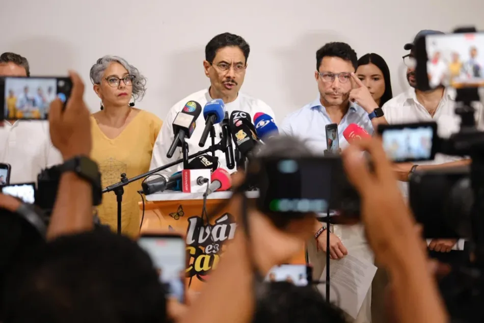 Carlos Caicedo renuncia a candidatura en Colombia y respalda a Iván Cepeda