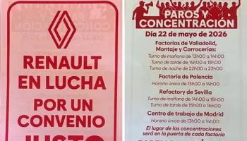 U Castilla y León respalda la huelga en Renault y exige a la Junta que se posicione del lado de la plantilla