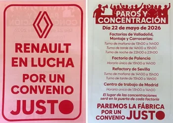 IU Castilla y León respalda la huelga en Renault y exige a la Junta que se posicione del lado de la plantilla