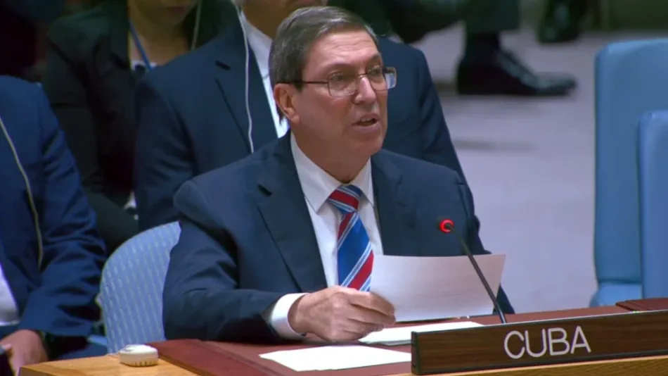 Cuba advierte ante la ONU sobre catástrofe humanitaria debido a agresiones de EE.UU.