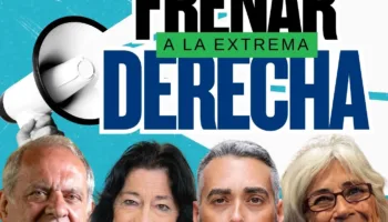 Javier Aroca, Pilar del Río, Mercedes de Pablos y Rubén Sánchez abren el 12M en Sevilla la iniciativa de FACUA ‘Frenar a la extrema derecha’