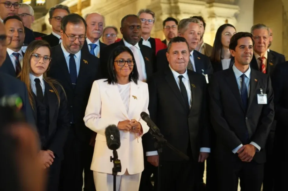 Presidenta (E): Venezuela no renunciará a sus derechos legítimos sobre el Esequibo