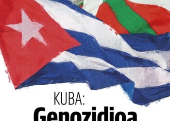 Virginia Imaz y Xabi San Sebastián pondrán broche de oro a la campaña solidaria de placas solares para hospitales de Cuba, tras la concentración «Kuba: Genozidioa Gelditu», este sábado en Bilbao