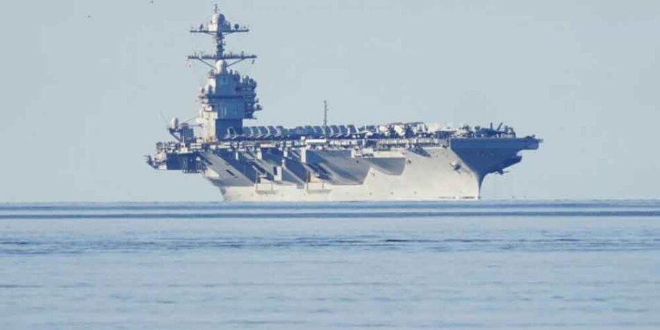 Portaaviones de EEUU regresa a Virginia