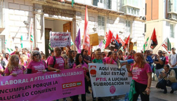 Nuevas jornadas de huelga del personal Técnico de Integración Social (PTIS) de los colegios públicos de la provincia de Málaga