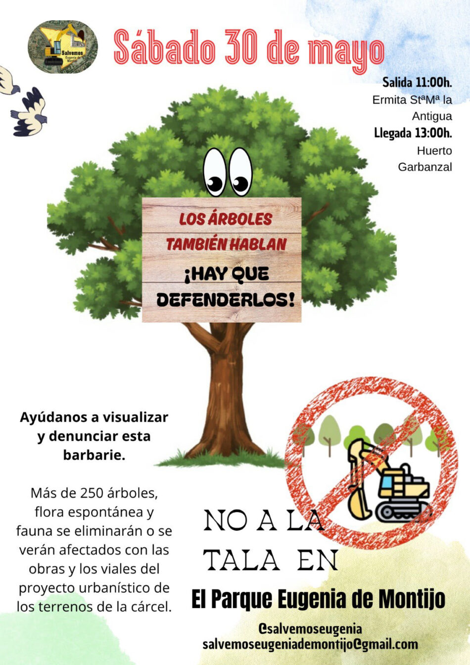 El desarrollo urbanístico de los terrenos de la cárcel de Carabanchel contempla la tala de 283 árboles