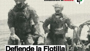 «Defiende la Flotilla. Insumisión al genocidio. Fin del bloqueo a Gaza»: Concentración hoy 21 de mayo en la Pza. España de Zaragoza