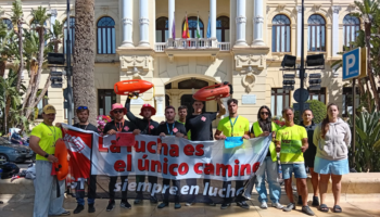 El servicio de salvamento y socorrismo de las playas de Málaga vuelve a la huelga